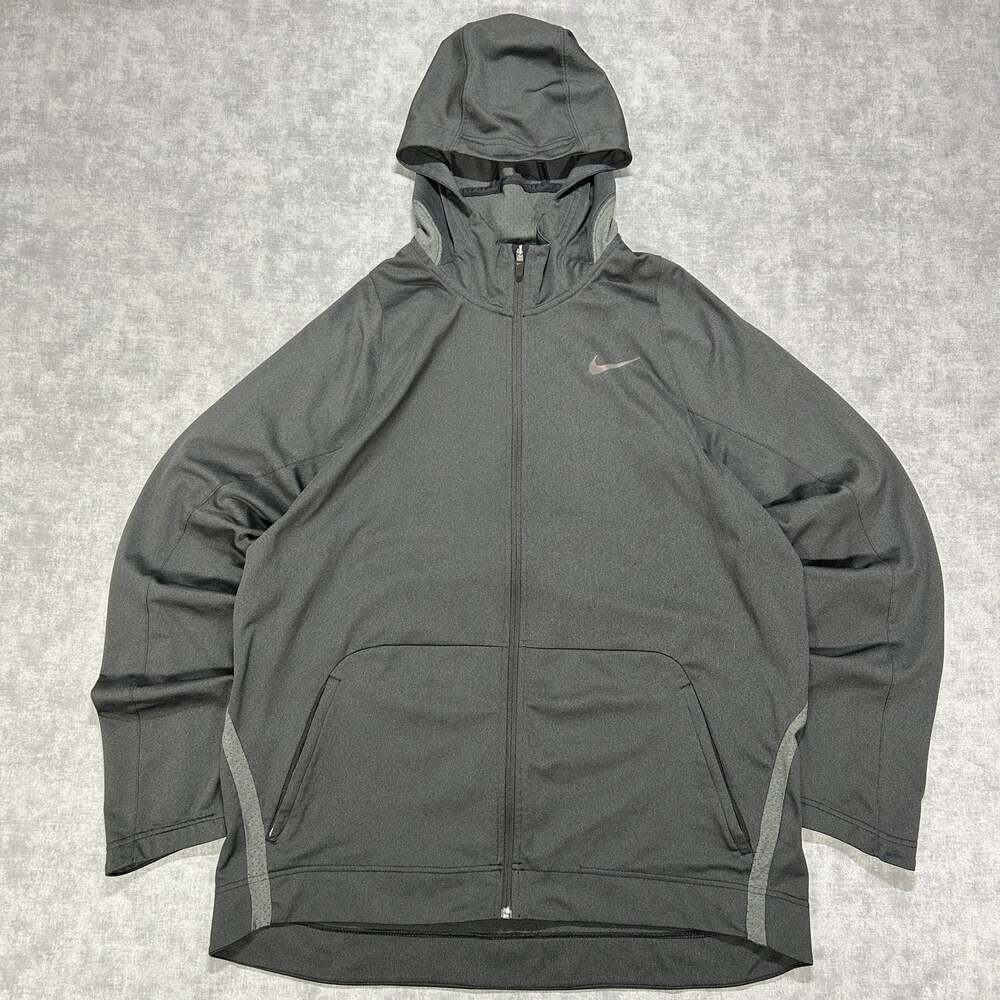 Nike Mens 2XL Dri-FIT Sphere Training Jacket Hoodie Anthracite 776091-032